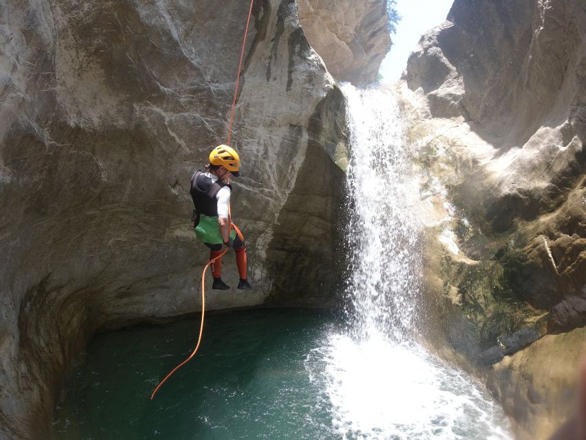 From Athens: Manikia Gorge Canyoning - A real canyon day in central Evia