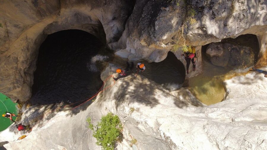 From Athens: Manikia Gorge Canyoning - Meeting your guide in Manikia