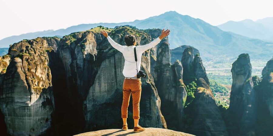 From Athens: Meteora Full-Day Trip with Guide on Luxury Bus - Meeting at Halandri and leaving Athens
