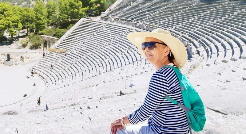 From Athens: Mycenae, Epidaurus & Nafplio Full Day Trip - Meeting at Halandri and reaching the Corinth Canal