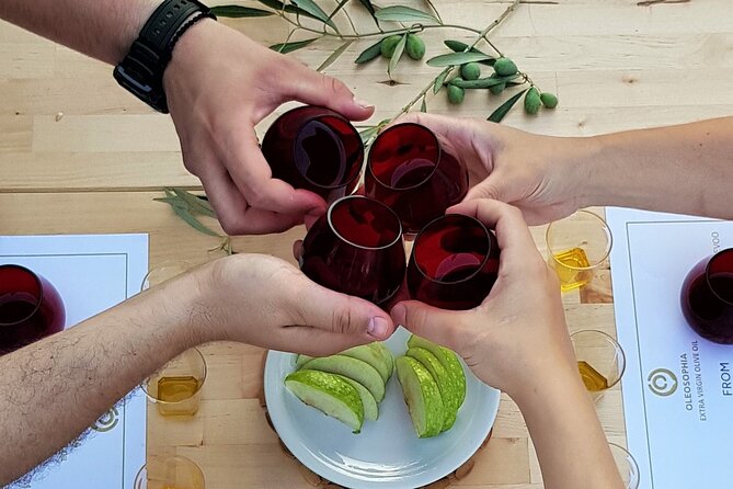From Athens: Olive Oil Tasting, Olive Grove & Wine Experience - Buying olive oil to take home