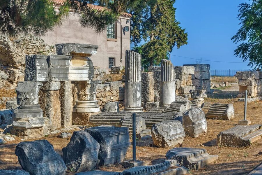 From Athens: Private Anc. Corinth, Temple of Hera, Blue Lake - A swim at the Temple of Hera