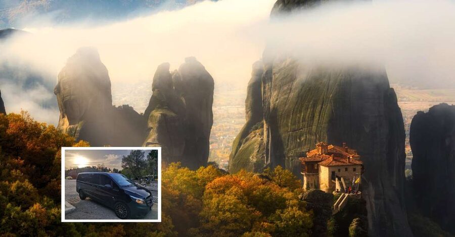 From Athens: Private Day Tour to Meteora and Thermopylae - Across the Thessaly plain to Theopetra