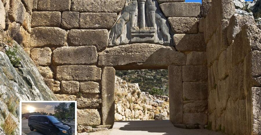 From Athens: Private Tour to Mycenae, Nafplio, & Epidaurus - The Corinth Canal makes a sharp opening stop