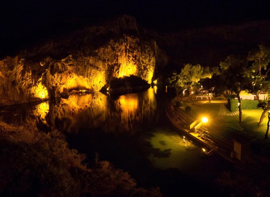 From Athens: Temple of Poseidon & Cape Sounio Half-Day Tour - Lake Vouliagmeni, a strange and beautiful first stop
