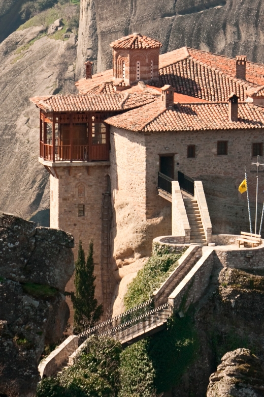 From Athens: Two-Day Guided Tour to Meteora - Meteora at sunset is the first big payoff