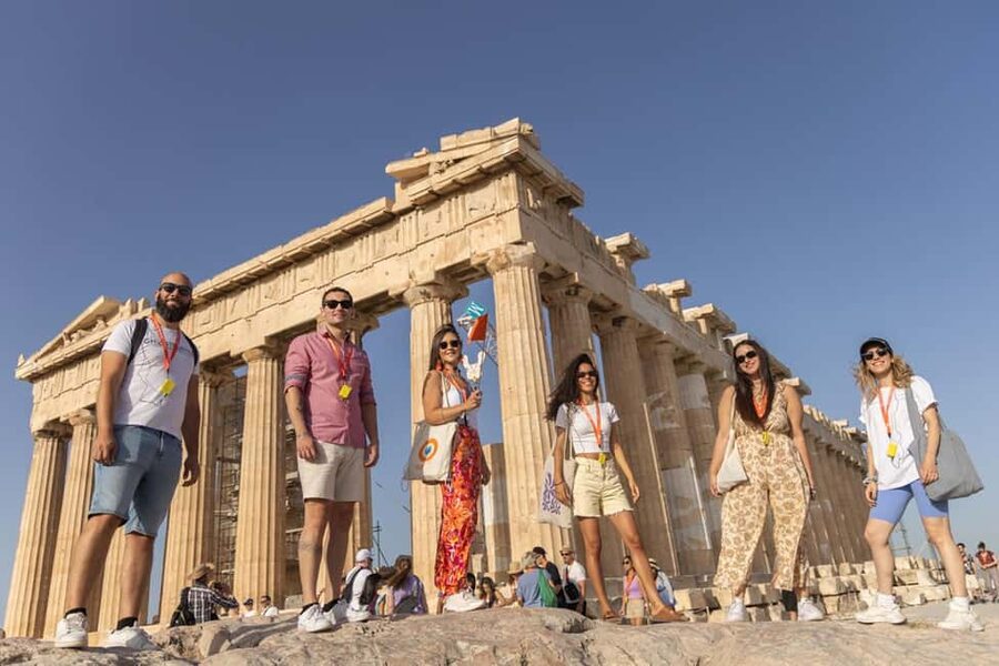 From Cruise Port: The Acropolis & Athens Highlights Tour - National Gardens, Zappeion Hall, and Hadrian’s Arch