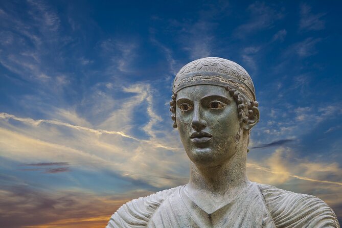 Full-Day Delphi Tour from Athens - Standing below the Temple of Apollo