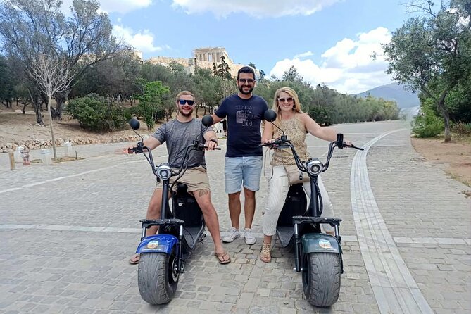 GoPro Adventure Tour in Acropolis area by E-Scooter - Passing the Acropolis Museum