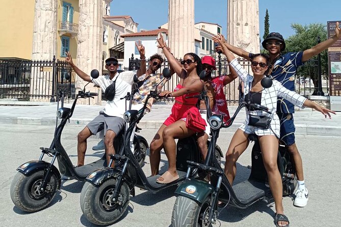GoPro Adventure Tour in Acropolis area by E-Scooter - Riding through the old city