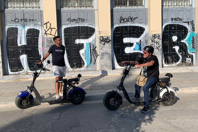 GoPro Adventure Tour in Acropolis area by E-Scooter - Ancient Athens through the route
