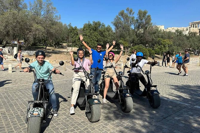 GoPro Adventure Tour in Acropolis area by E-Scooter - Odeon of Herodes Atticus and the first Acropolis views