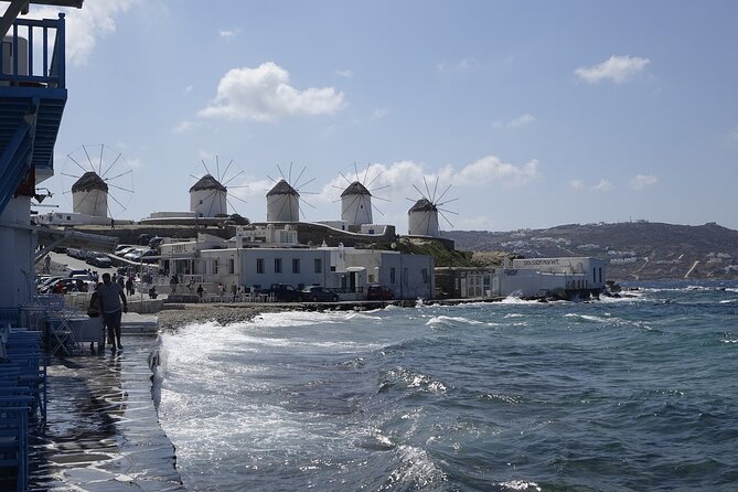 Greece Islands Highlights: Mykonos, Santorini & Athens - 9 Day - Day 6: Santorini’s hot springs, beaches, and barbecue cruise