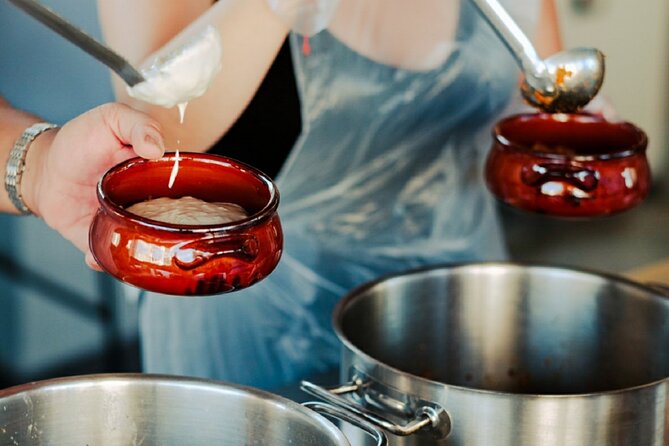 Greek Cooking Class in Athens Including Rooftop Dinner with Acropolis View - Cooking Greek food in Psirri