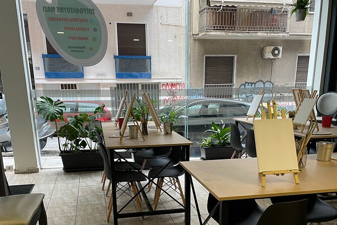 Guided Paint & Sip Workshop in Central Athens - The value of the $48.12 price