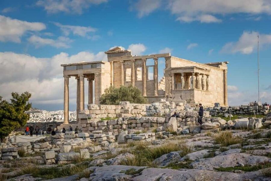 Guided walking tour of Acropolis with transportation - Starting at Syntagma Square