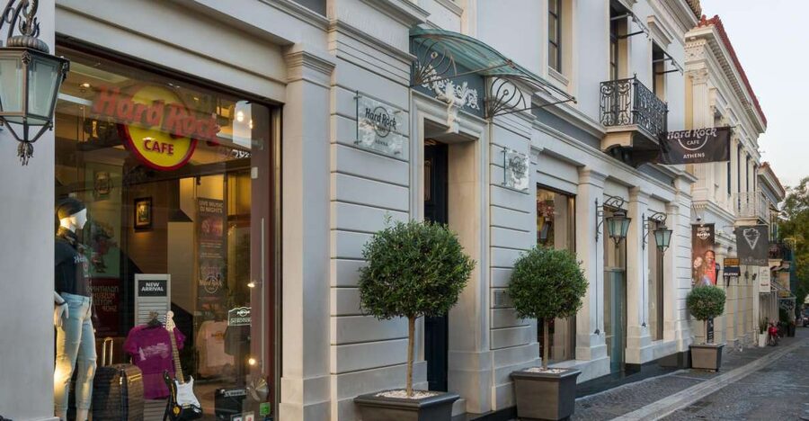 Hard Rock Cafe Athens with Set Menu for Lunch or Dinner - A musical meal beside Monastiraki Square