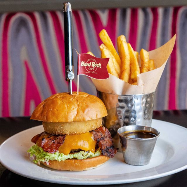 Hard Rock Cafe Athens with Set Menu for Lunch or Dinner - What arrives during the 75-minute meal
