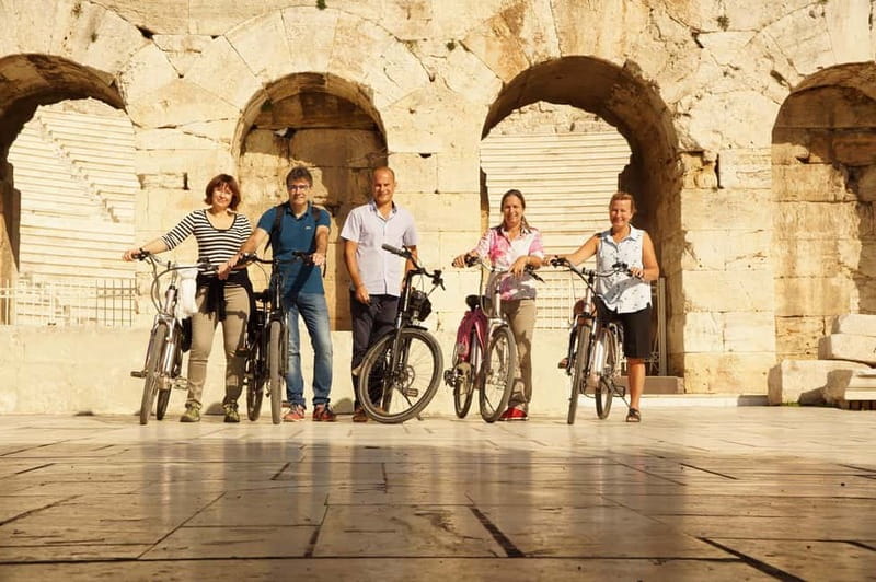 Historic Athens: Small Group Electric Bike Tour - The Acropolis slopes: Herodes Atticus and Areios Pagos