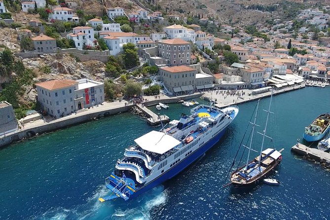 Hydra-Poros-Aegina Islands One Day Cruise With Live Music Dancing & Buffet Lunch - Getting from your Athens hotel to the ship
