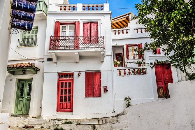Hydra-Poros-Aegina Islands One Day Cruise With Live Music Dancing & Buffet Lunch - Lunch, drinks, and life aboard the ship