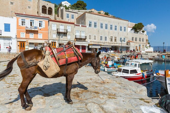 "Hydra: Wander the Cosmopolitan Car-Free Island on Foot" - The Private Mercedes Makes the Road Time Easier