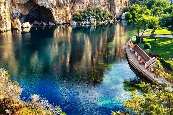 Lake Vouliagmeni Thermal Spa And Temple Of Poseidon Private Full Day Tour - Lake Vouliagmeni: a warm-water stop with a catch