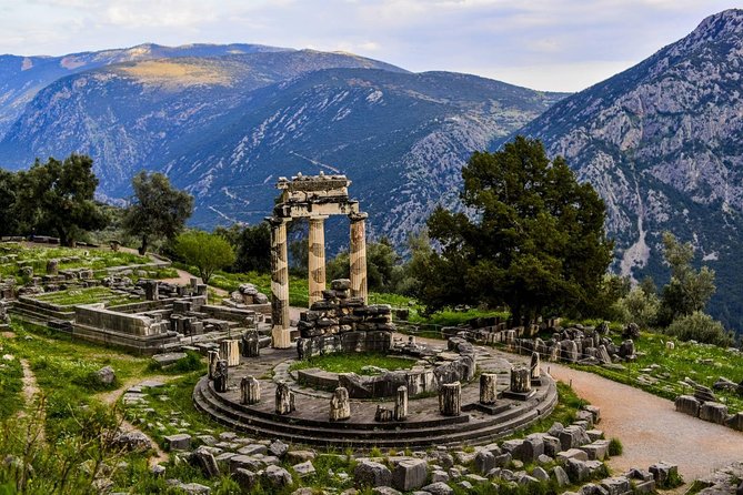 Mercedes Private Tour to Delphi and Arachova - The ancient town, Temple of Apollo, theater, and stadium