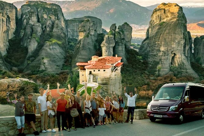 Meteora Monasteries & Caves DayTrip from Athens with Greek Lunch - Lunch in Kalambaka and the local guide