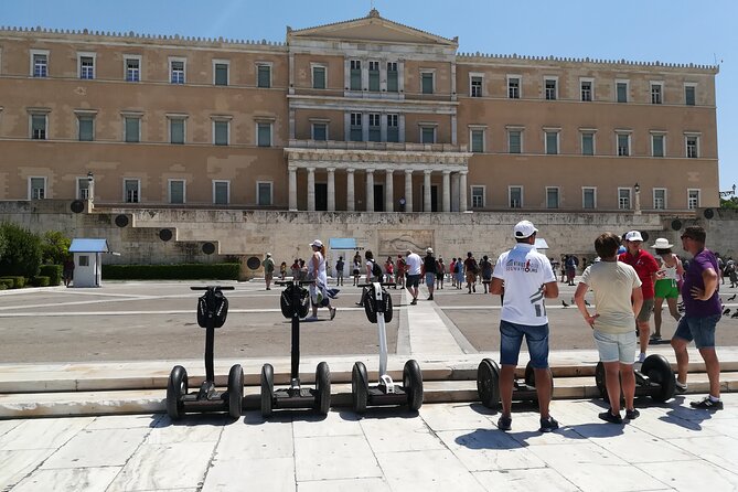 Modern Athens City Segway Tour - Presidential Mansion: a final look at Athens ceremony