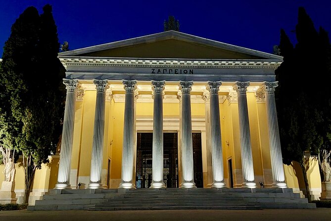 Night Tour of the City of Athens with Guide in Spanish - Starting with Athens’s neoclassical trilogy