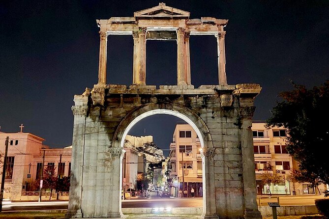 Night Tour of the City of Athens with Guide in Spanish - Zappeion and the Olympic landmarks