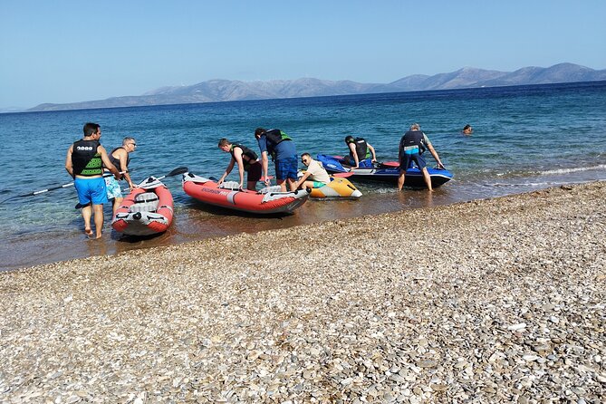 Offroad experience and at the end Sea Canoe - Leaving Athens for Marathon’s green hills