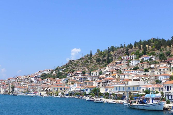 One Day Cruise to Hydra, Poros and Aegina from Athens - Poros: a short stop with pine-covered views