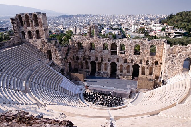 Panorama of Athens in 6 hours - Zeus, the stadium, and the changing guard