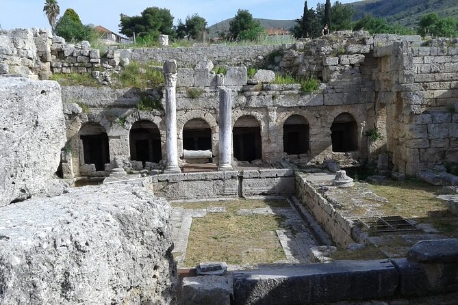 Paul"s Footsteps Ancient Corinth Biblical Tour - Diolkos and the old way across the isthmus