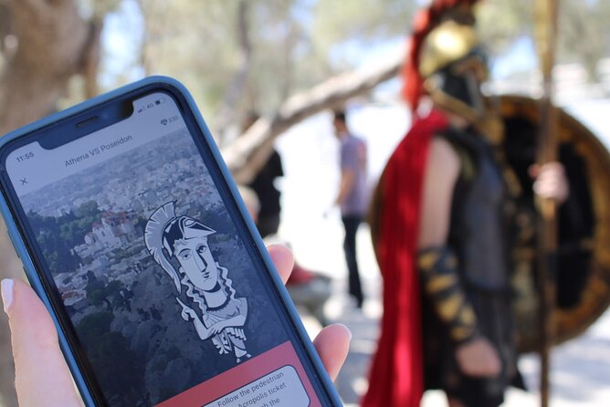 Percy & Medusa: Family Mythology Treasure Hunt & Tour - Plaka turns the game into a neighborhood walk