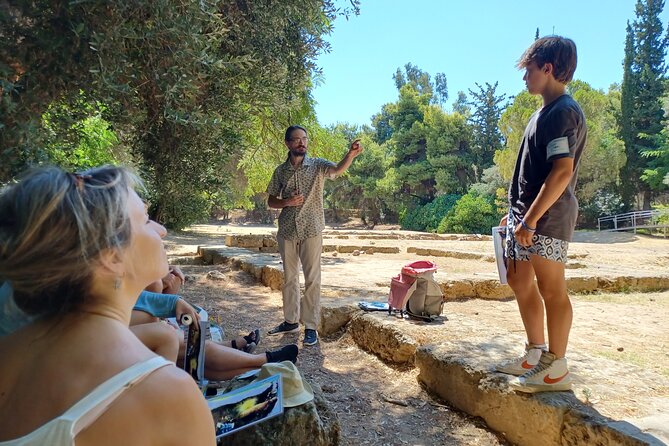 Philosophy Experiential Workshop at Plato's Academy Park -Athens - Plato’s Cave becomes a group conversation