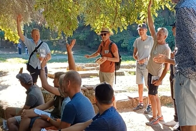 Philosophy Experiential Workshop at Plato's Academy Park -Athens - The ancient Gymnasium provides the setting