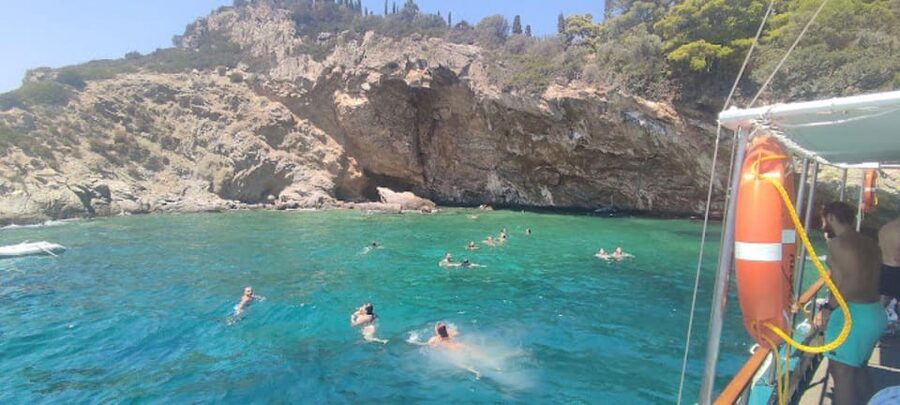 Porto Rafti: Athens Cruise Tour with Mediterranean BBQ - A Greek BBQ served while you are still at sea