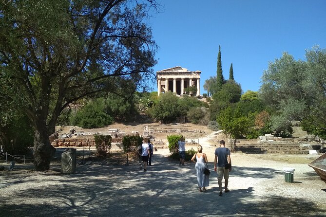 Private Athens & Acropolis Highlights and Mythological Tour - Hephaestus Temple and the walk toward the Ancient Agora