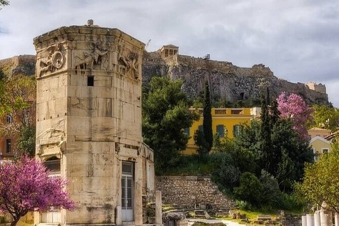 Private Athens Morning Walking Retreat Tour - The Tower of the Winds is a brief atmospheric stop
