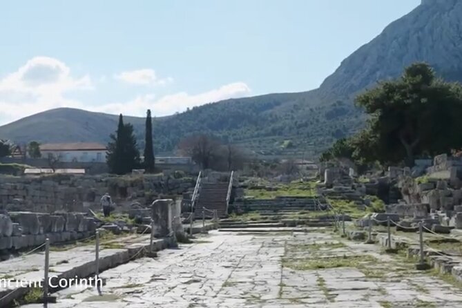 Private Biblical Apostle Paul steps in Ancient Corinth. - What the private format adds to the day