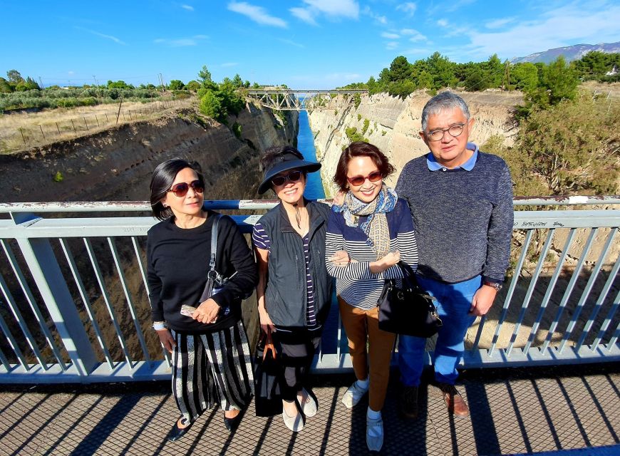 Private Biblical Tour of Ancient Corinth & Isthmus Canal - Lunch with a Corinth view