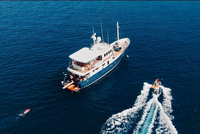 Private Boat and Fishing Tours in Greek Islands - A full-size boat instead of a short harbor cruise