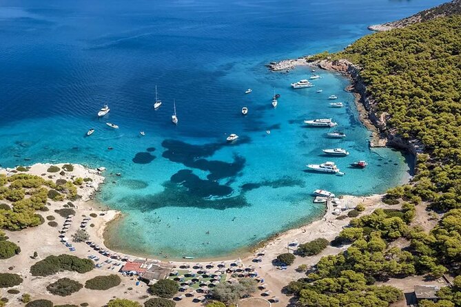 Private Boat Day-Trip to Palaia Epidavros, Aegina and Moni - The day at a glance