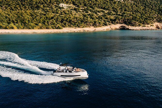 Private Boat Day-Trip to Palaia Epidavros, Aegina and Moni - Aponisos Beach, a short swim in a sheltered cove