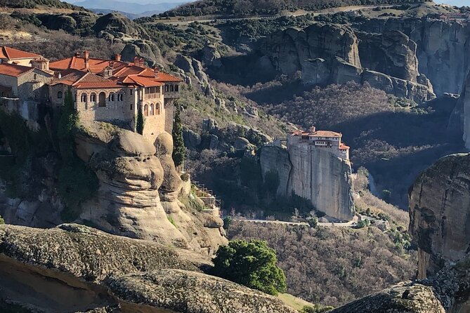 Private Full-Day Trip to Meteora by Train From Athens - Local Agency - Kastraki and the first views of the rocks