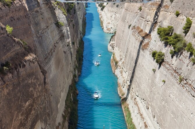 Private Luxury Biblical Tour: Apostle Paul’s Footsteps – Corinth - Crossing the Isthmus and seeing the Corinth Canal