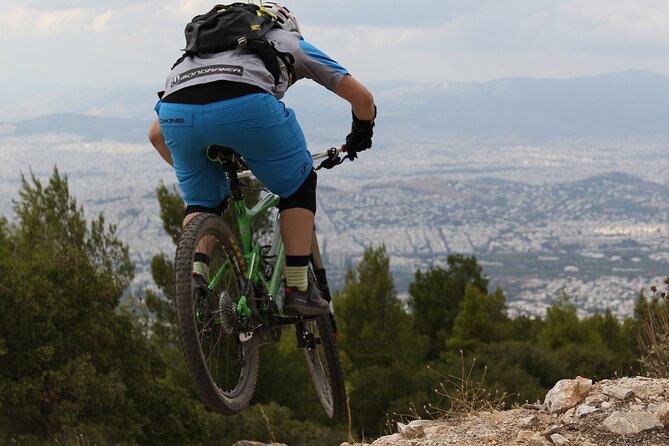 Private Mountain Bike,Trail Ride Tour of Mount Ymittos, Athens. - What the three-hour ride feels like